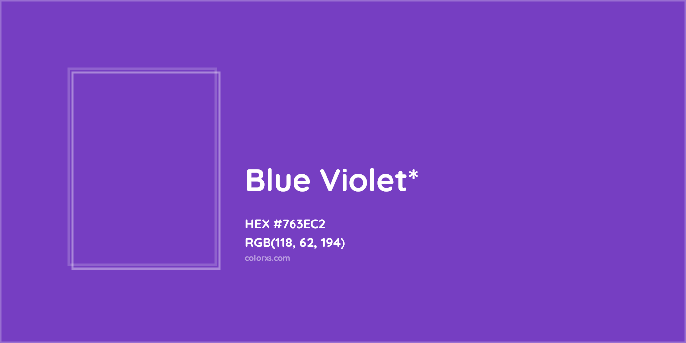 HEX #763EC2 Color Name, Color Code, Palettes, Similar Paints, Images