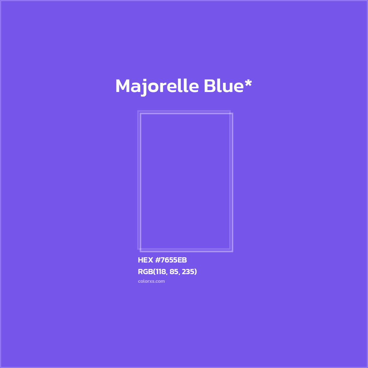 HEX #7655EB Color Name, Color Code, Palettes, Similar Paints, Images