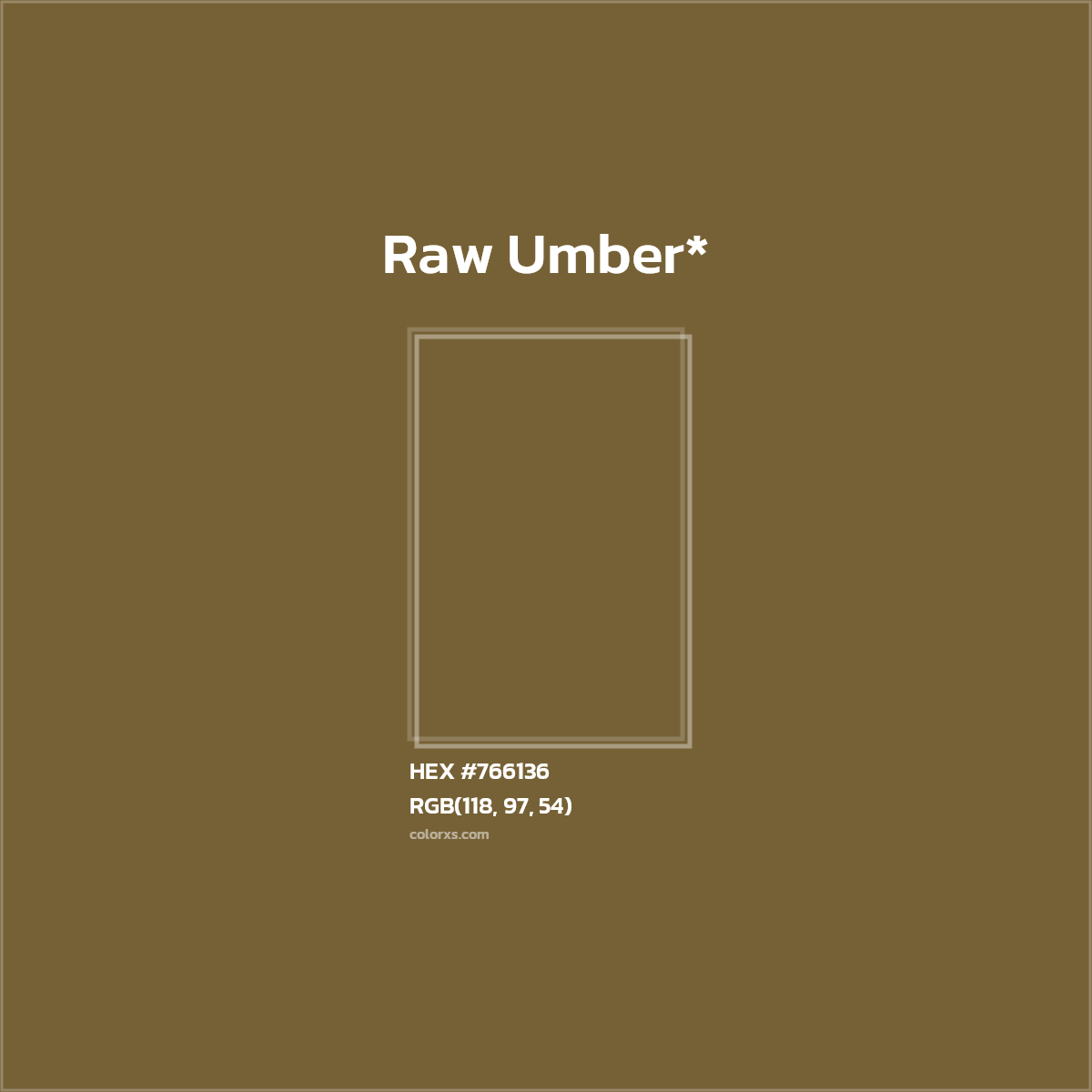 HEX #766136 Color Name, Color Code, Palettes, Similar Paints, Images