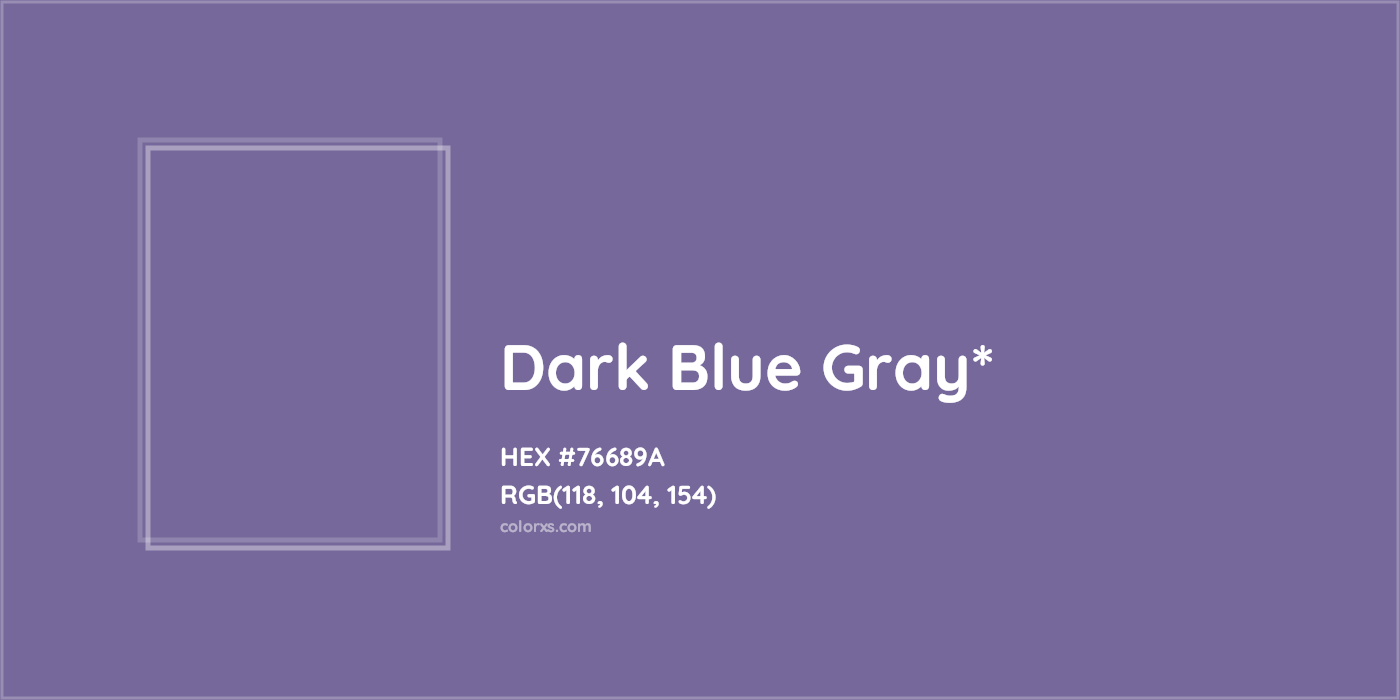 HEX #76689A Color Name, Color Code, Palettes, Similar Paints, Images
