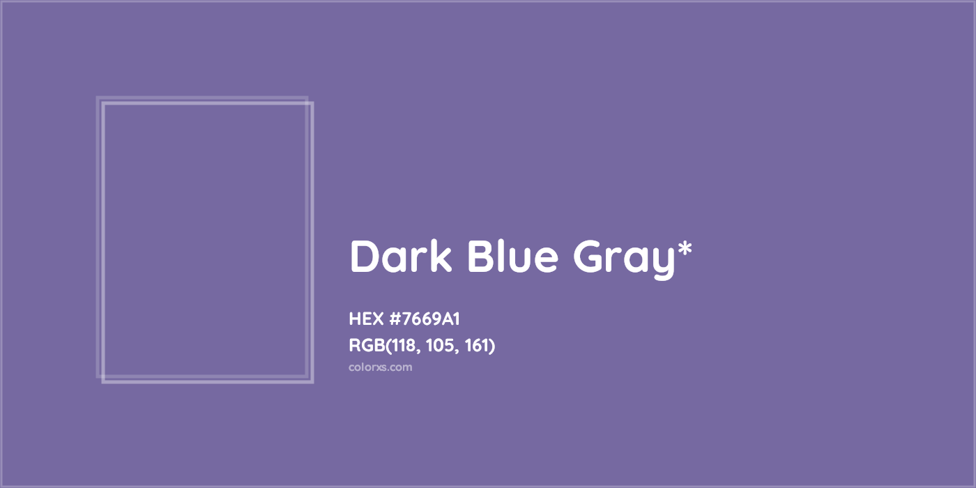 HEX #7669A1 Color Name, Color Code, Palettes, Similar Paints, Images
