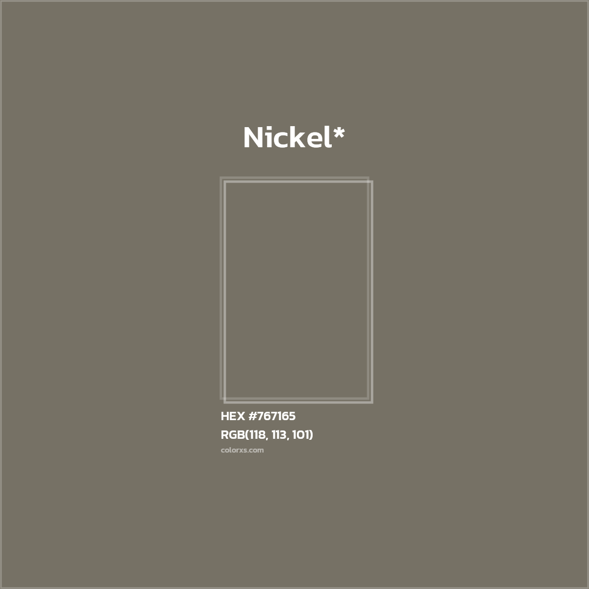 HEX #767165 Color Name, Color Code, Palettes, Similar Paints, Images