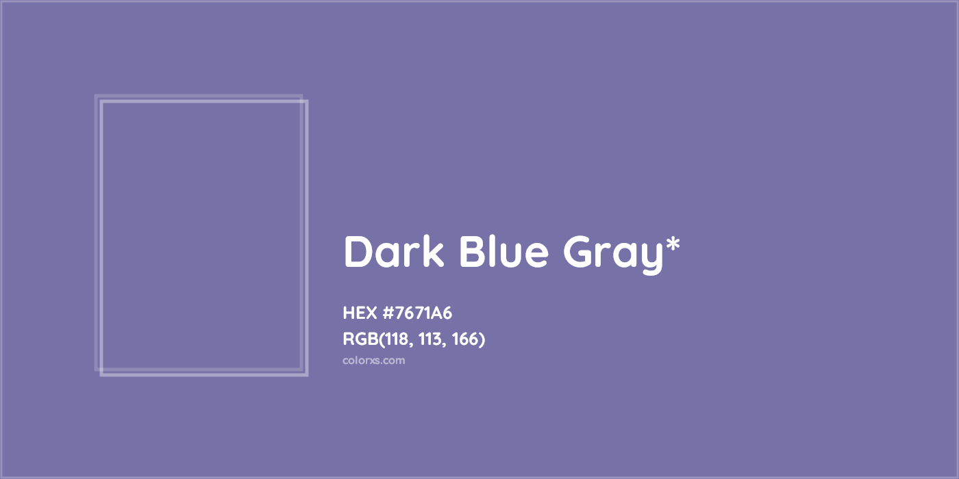 HEX #7671A6 Color Name, Color Code, Palettes, Similar Paints, Images