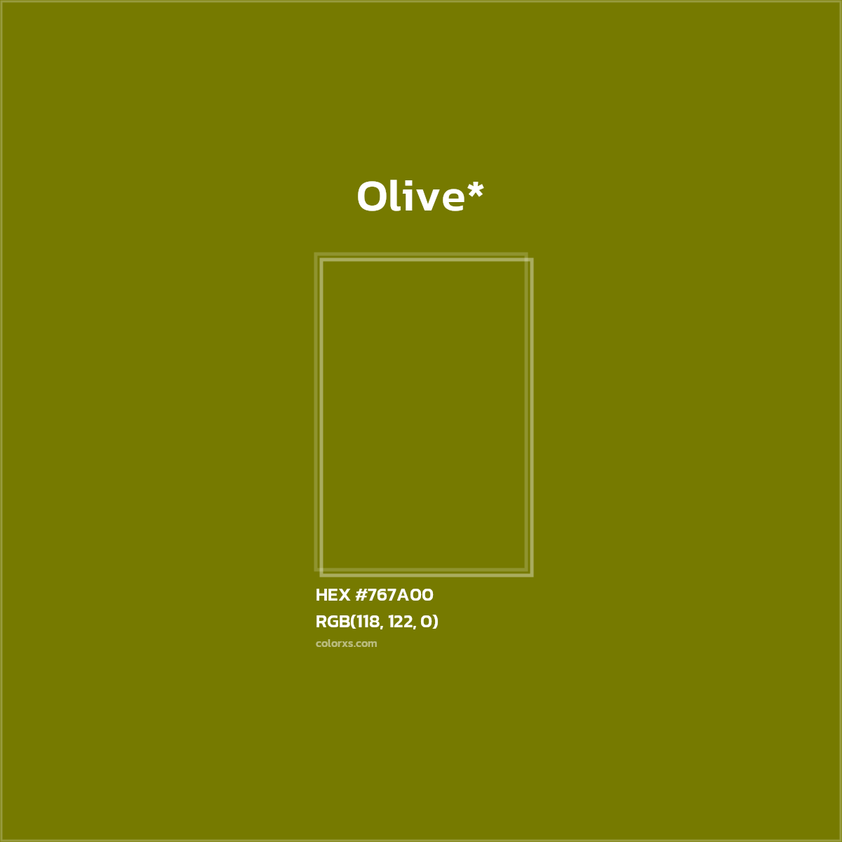 HEX #767A00 Color Name, Color Code, Palettes, Similar Paints, Images