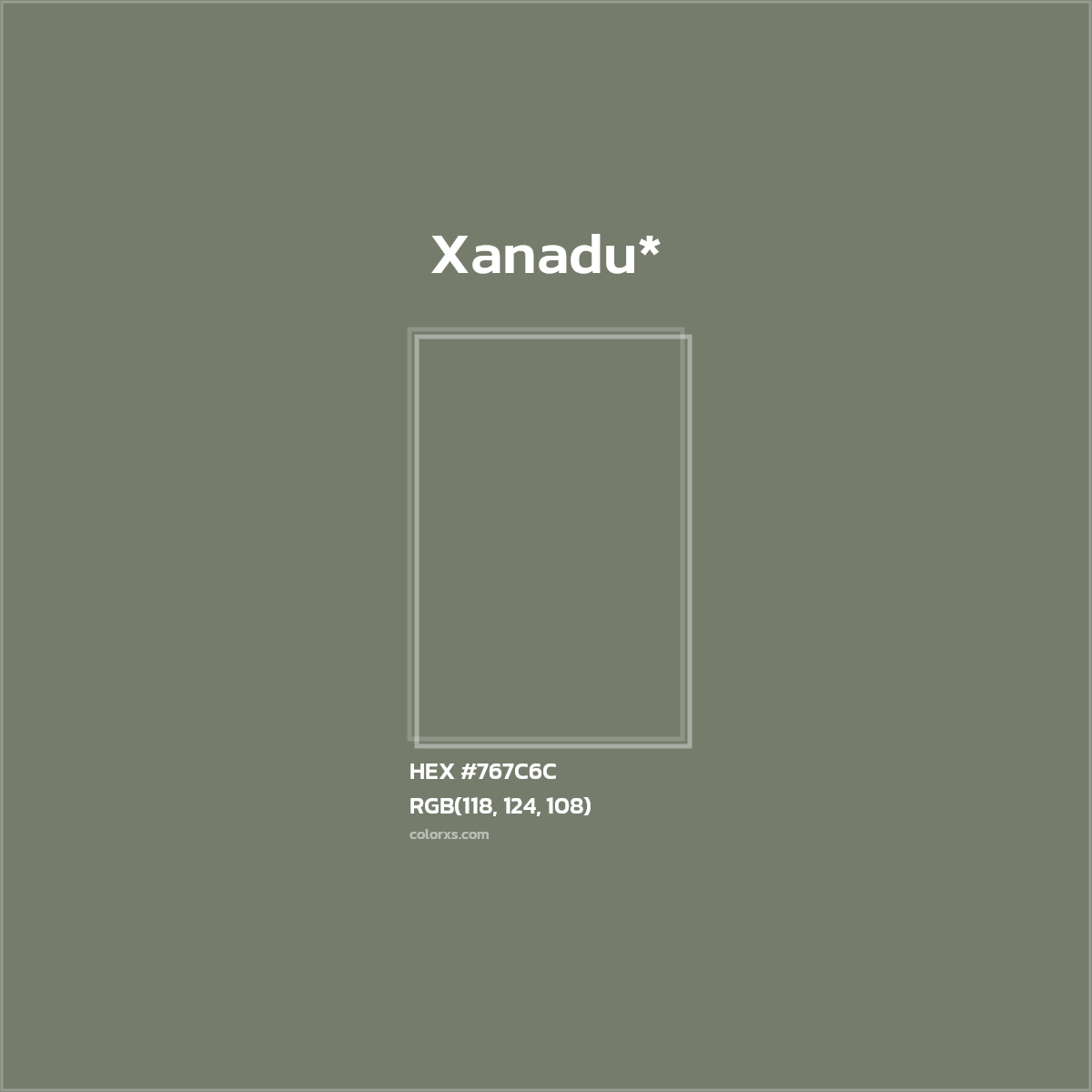 HEX #767C6C Color Name, Color Code, Palettes, Similar Paints, Images