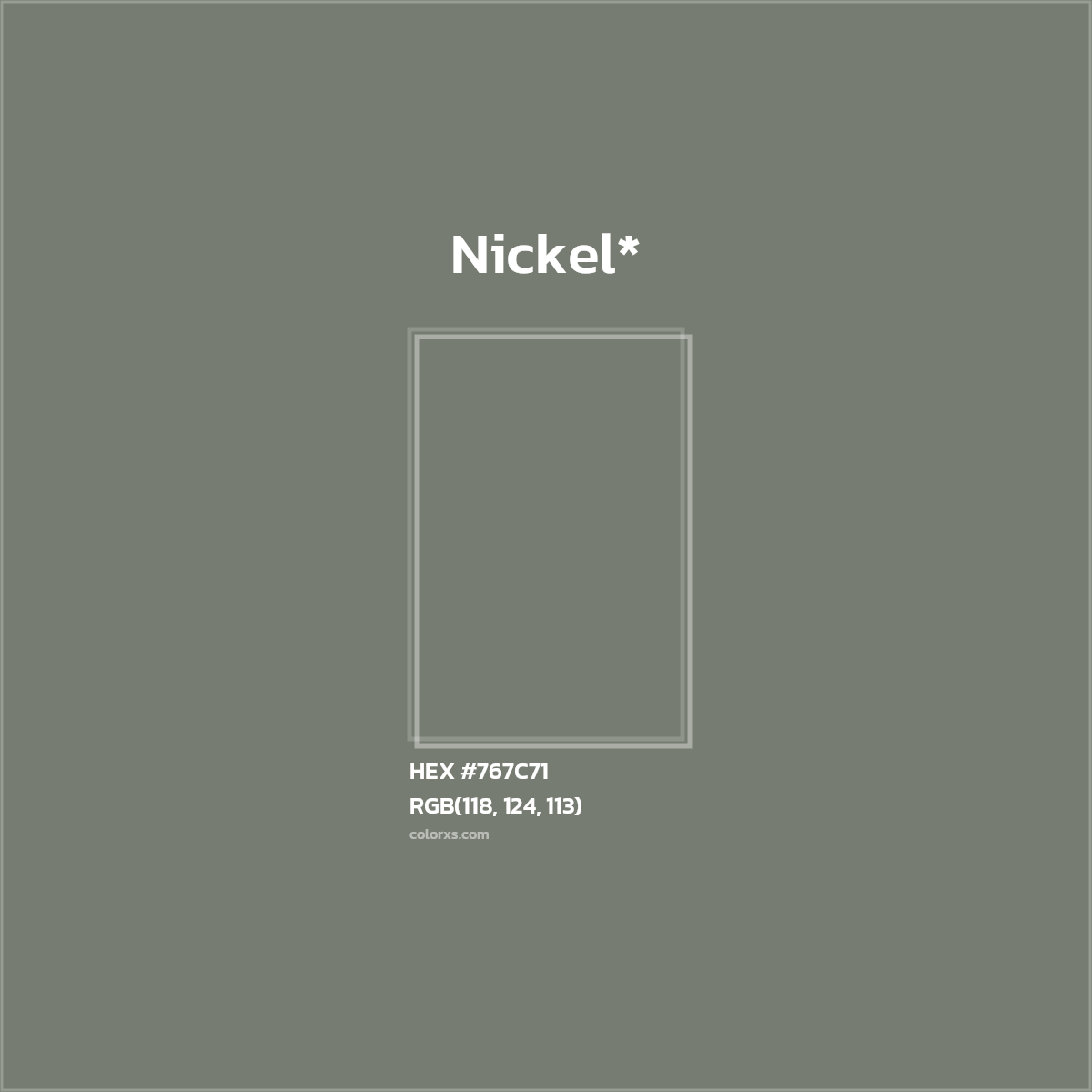 HEX #767C71 Color Name, Color Code, Palettes, Similar Paints, Images