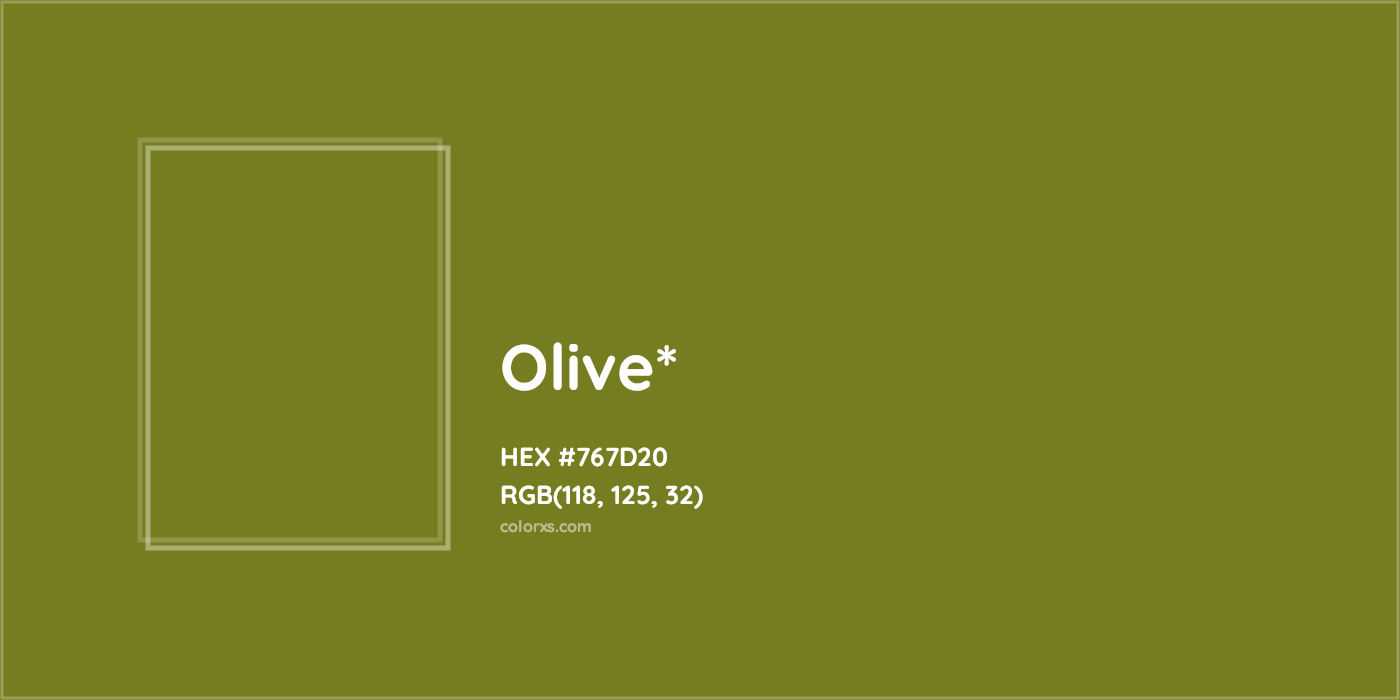 HEX #767D20 Color Name, Color Code, Palettes, Similar Paints, Images