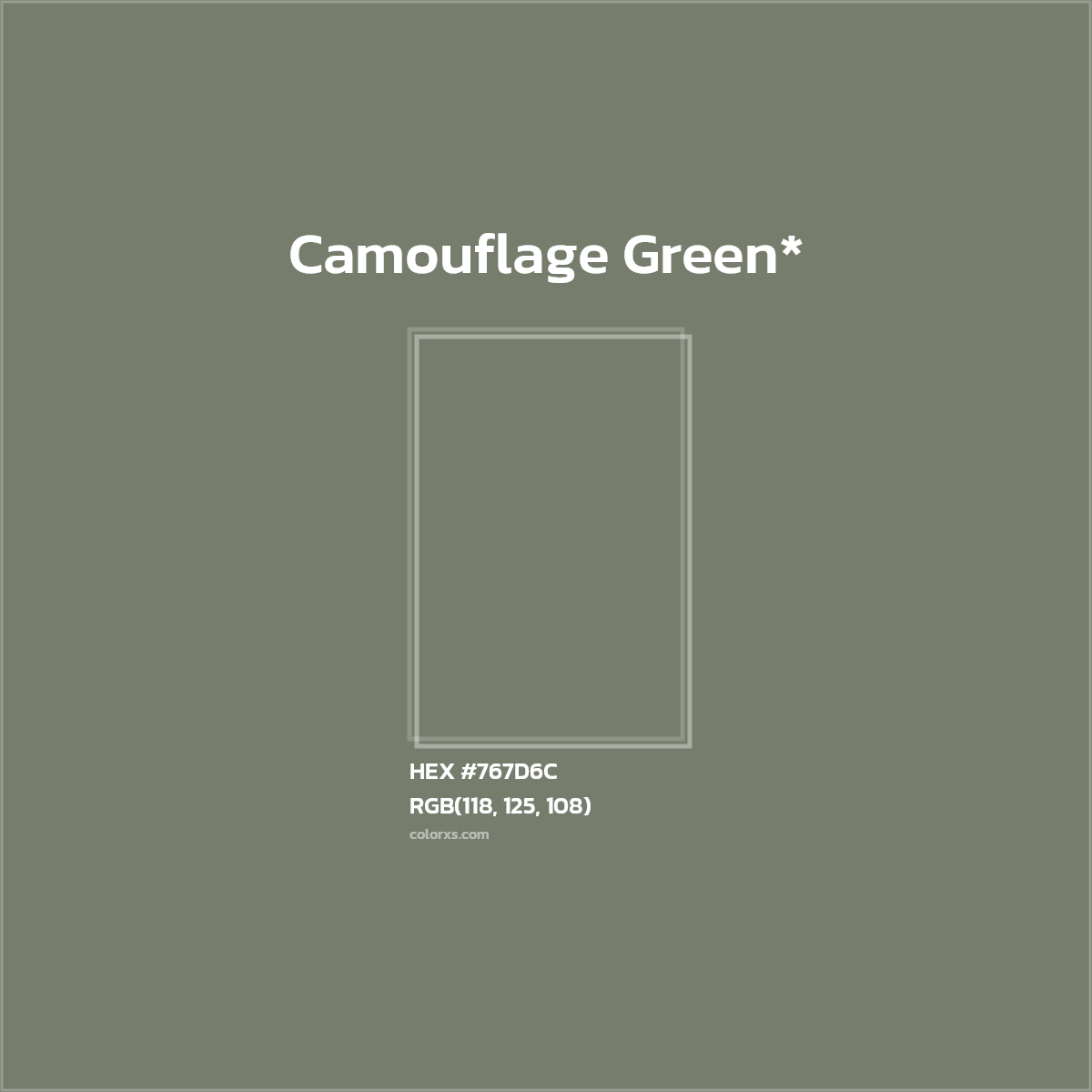 HEX #767D6C Color Name, Color Code, Palettes, Similar Paints, Images