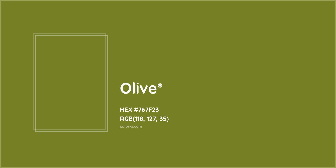 HEX #767F23 Color Name, Color Code, Palettes, Similar Paints, Images