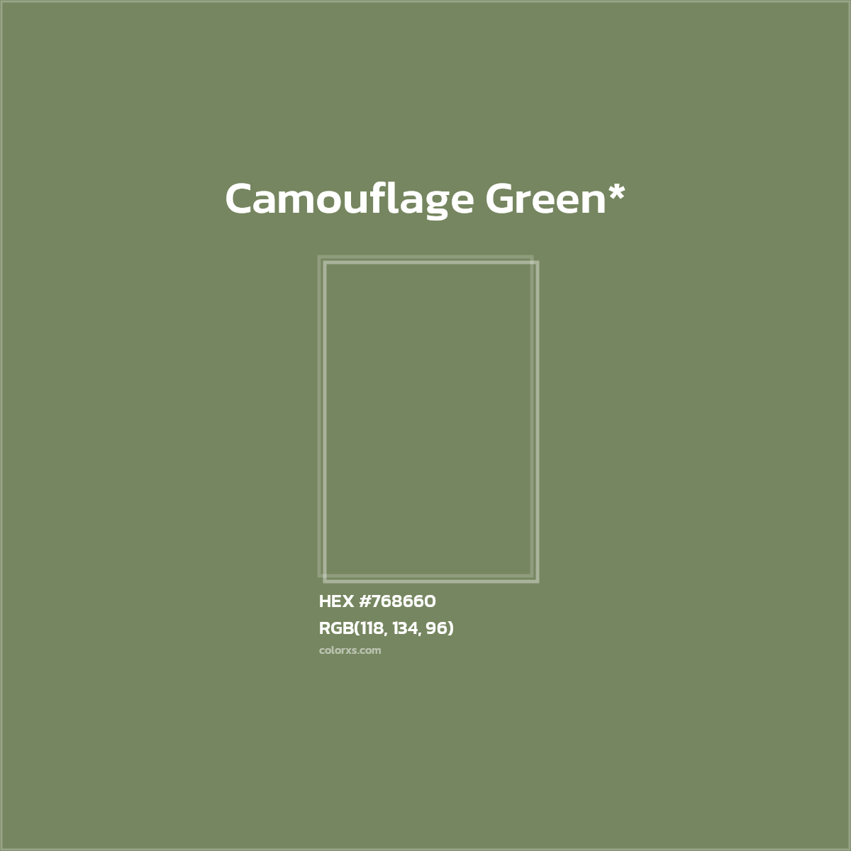 HEX #768660 Color Name, Color Code, Palettes, Similar Paints, Images