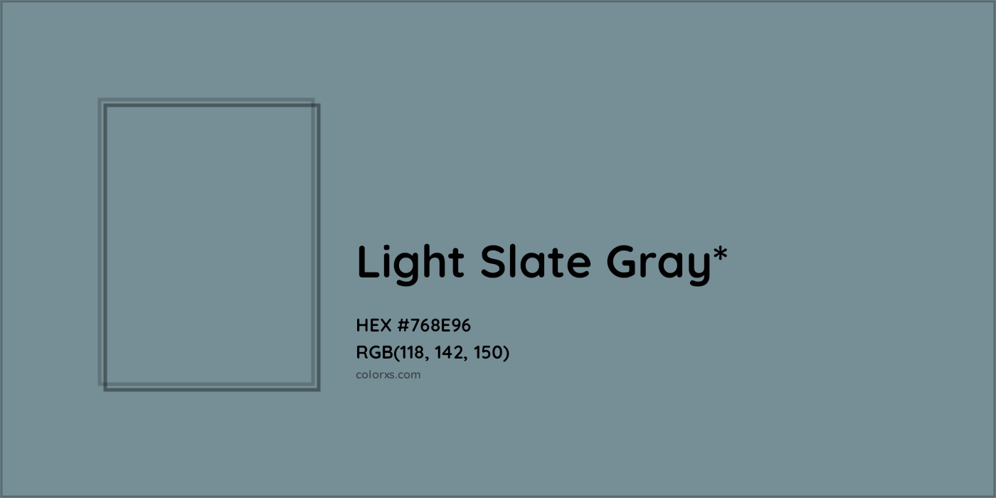 HEX #768E96 Color Name, Color Code, Palettes, Similar Paints, Images