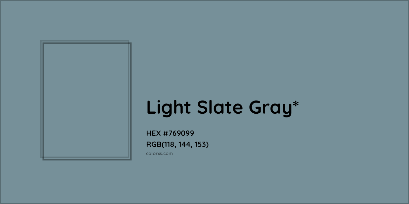 HEX #769099 Color Name, Color Code, Palettes, Similar Paints, Images