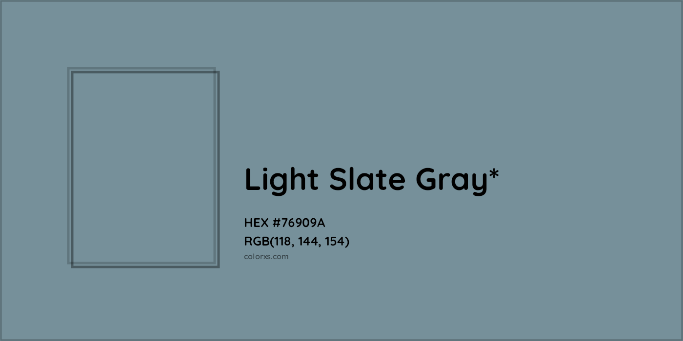 HEX #76909A Color Name, Color Code, Palettes, Similar Paints, Images