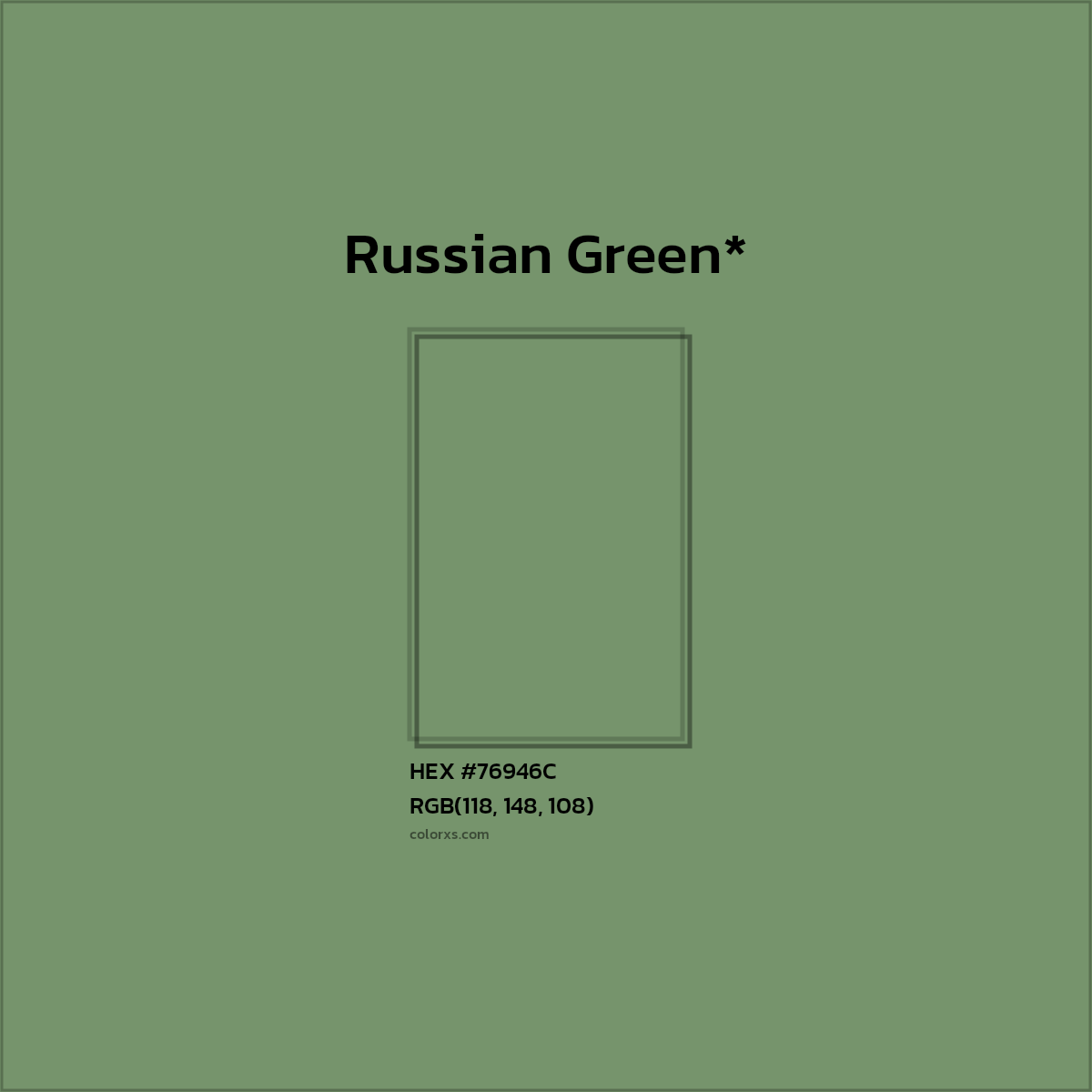 HEX #76946C Color Name, Color Code, Palettes, Similar Paints, Images