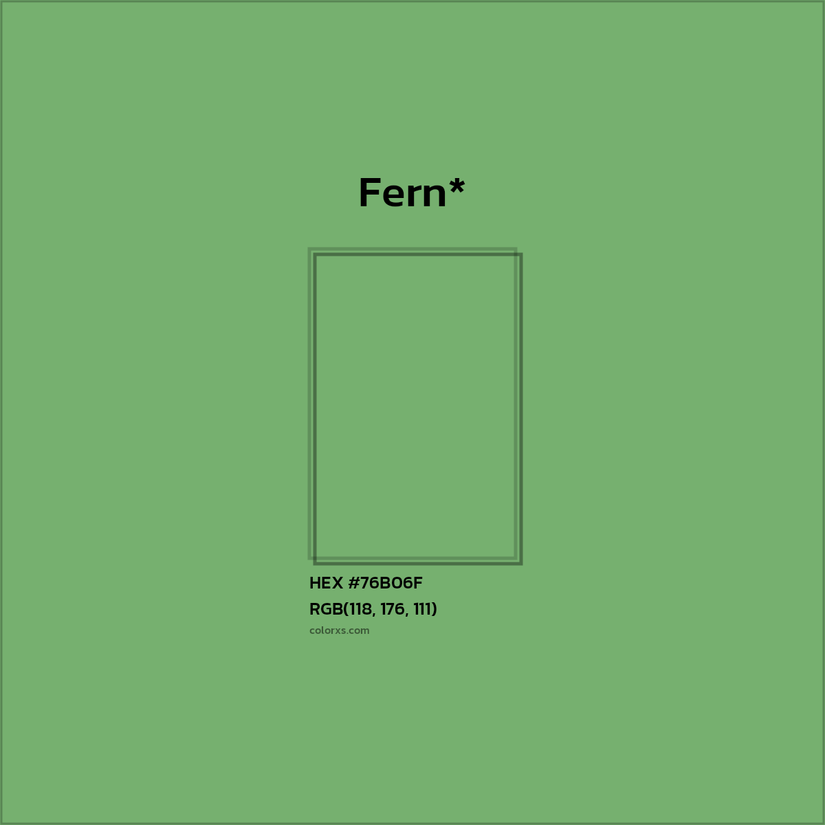 HEX #76B06F Color Name, Color Code, Palettes, Similar Paints, Images