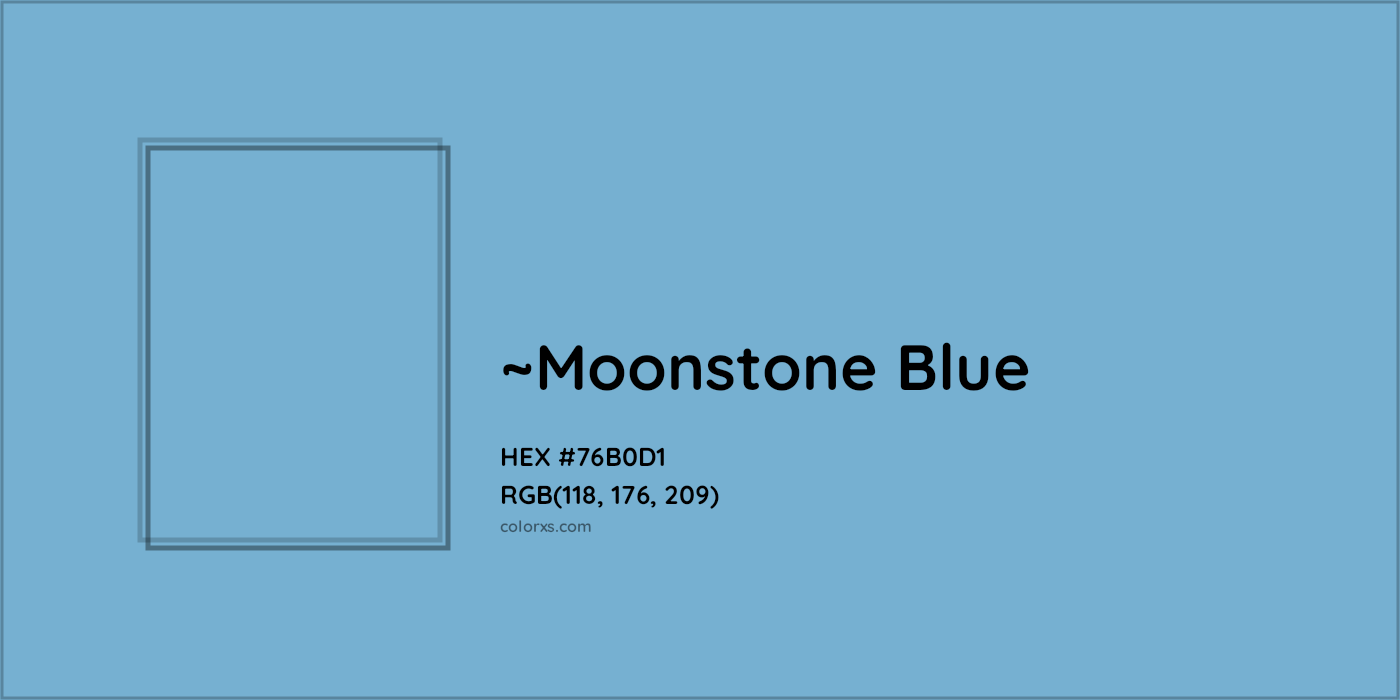 HEX #76B0D1 Color Name, Color Code, Palettes, Similar Paints, Images