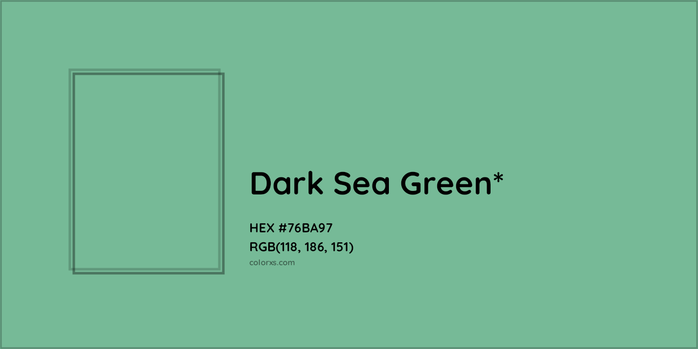 HEX #76BA97 Color Name, Color Code, Palettes, Similar Paints, Images