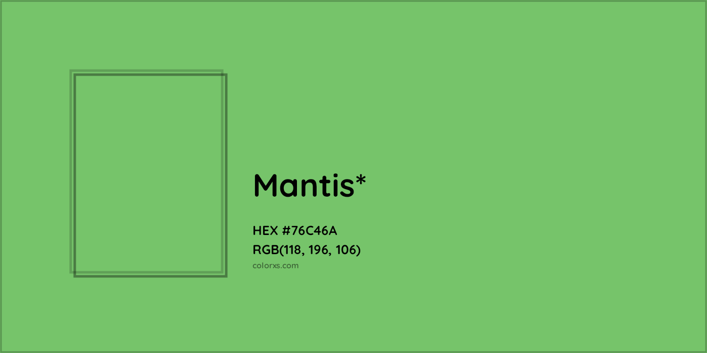 HEX #76C46A Color Name, Color Code, Palettes, Similar Paints, Images