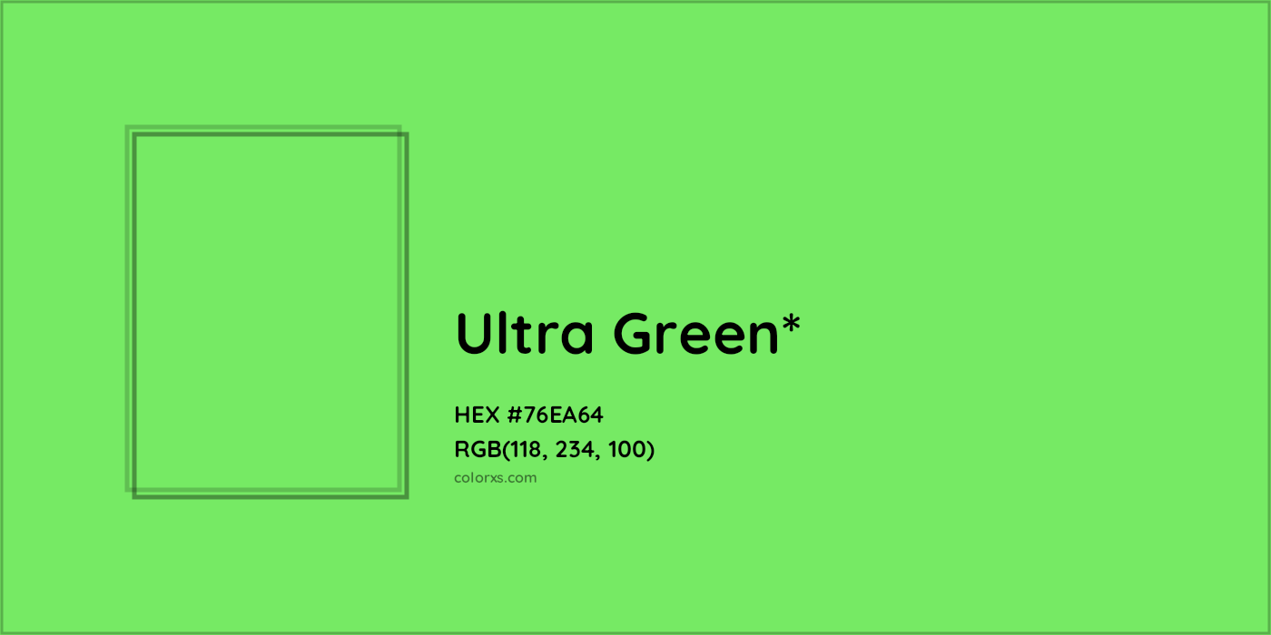 HEX #76EA64 Color Name, Color Code, Palettes, Similar Paints, Images