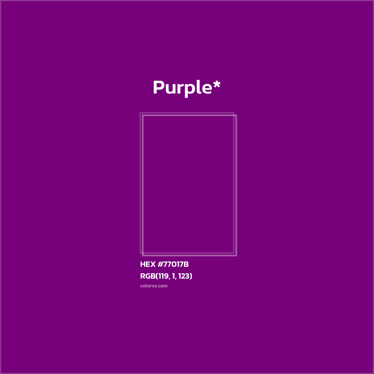 HEX #77017B Color Name, Color Code, Palettes, Similar Paints, Images