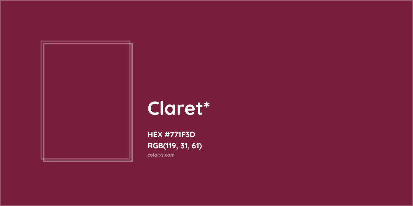 HEX #771F3D Color Name, Color Code, Palettes, Similar Paints, Images