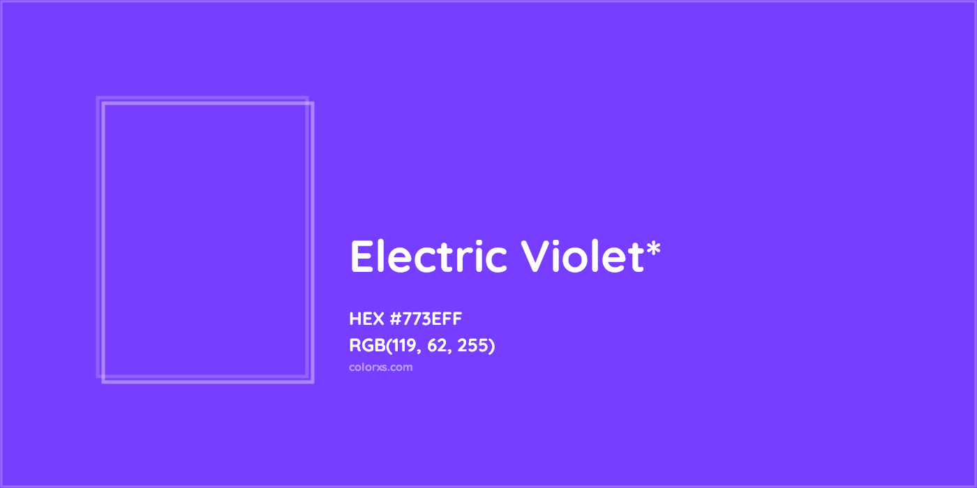 HEX #773EFF Color Name, Color Code, Palettes, Similar Paints, Images