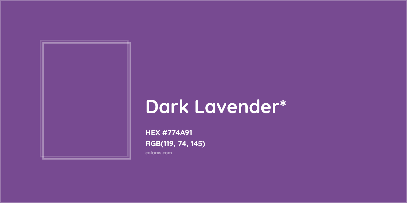 HEX #774A91 Color Name, Color Code, Palettes, Similar Paints, Images