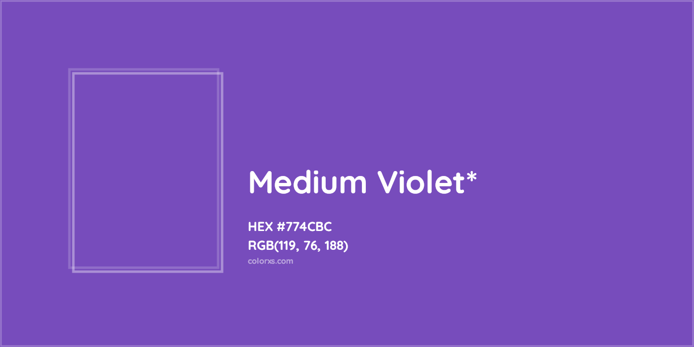 HEX #774CBC Color Name, Color Code, Palettes, Similar Paints, Images