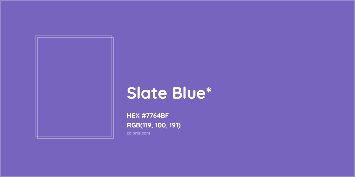 HEX #7764BF Color Name, Color Code, Palettes, Similar Paints, Images