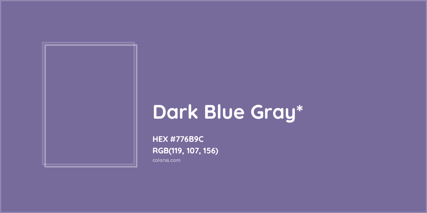 HEX #776B9C Color Name, Color Code, Palettes, Similar Paints, Images
