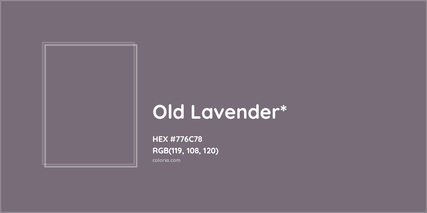 HEX #776C78 Color Name, Color Code, Palettes, Similar Paints, Images