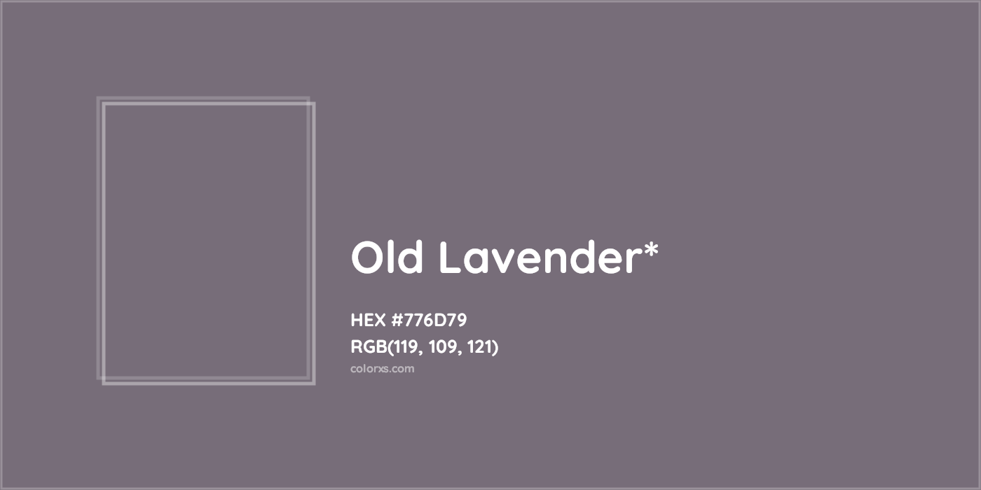 HEX #776D79 Color Name, Color Code, Palettes, Similar Paints, Images