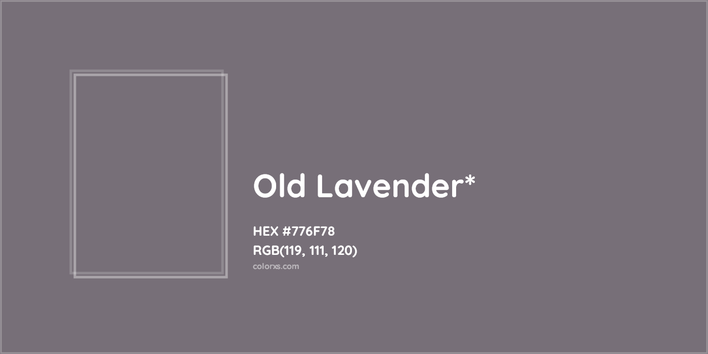 HEX #776F78 Color Name, Color Code, Palettes, Similar Paints, Images