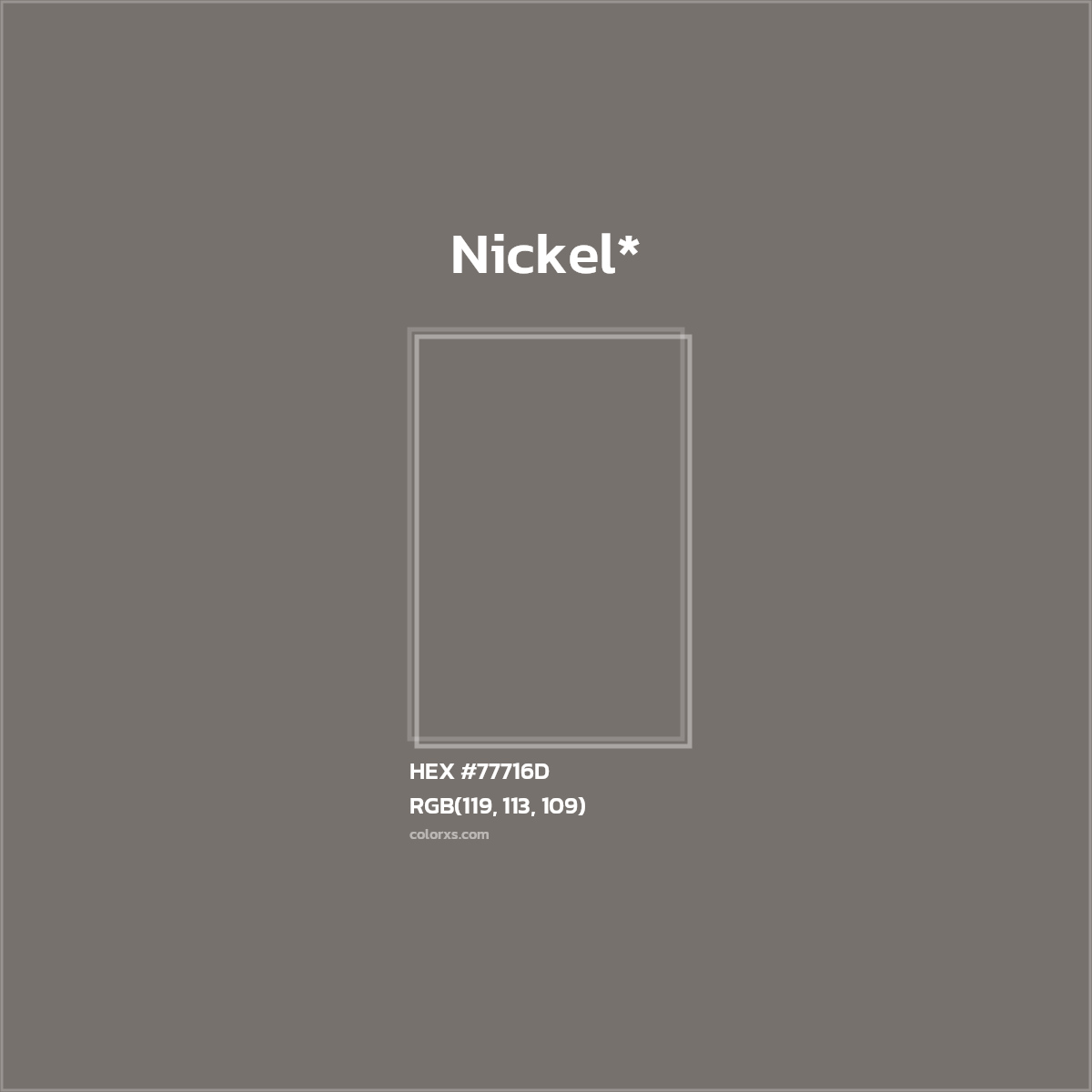 HEX #77716D Color Name, Color Code, Palettes, Similar Paints, Images