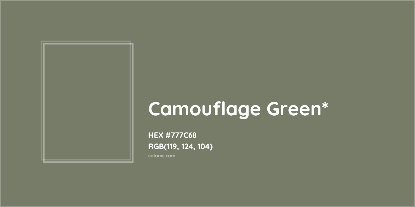 HEX #777C68 Color Name, Color Code, Palettes, Similar Paints, Images