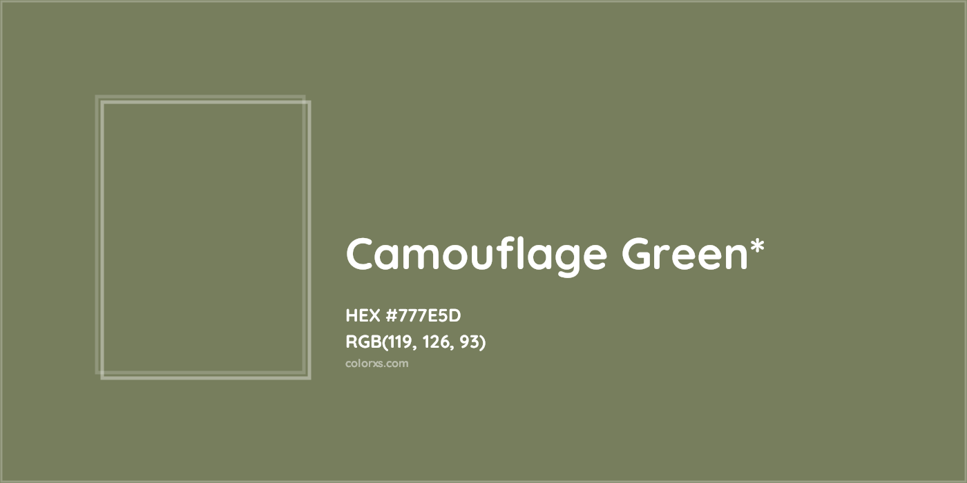 HEX #777E5D Color Name, Color Code, Palettes, Similar Paints, Images