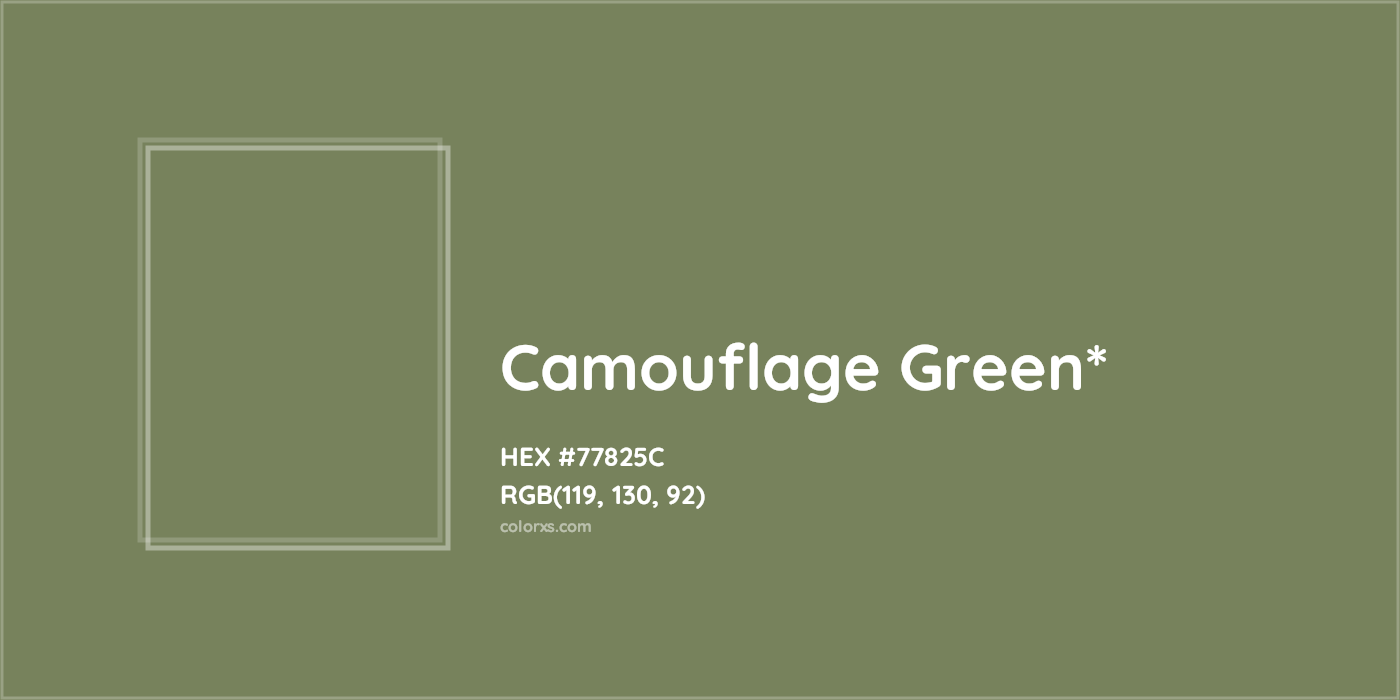 HEX #77825C Color Name, Color Code, Palettes, Similar Paints, Images
