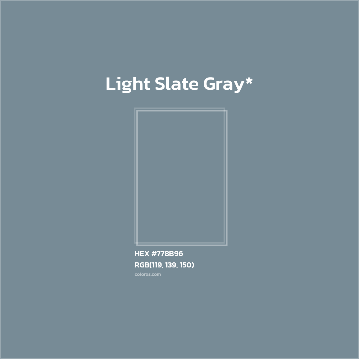 HEX #778B96 Color Name, Color Code, Palettes, Similar Paints, Images