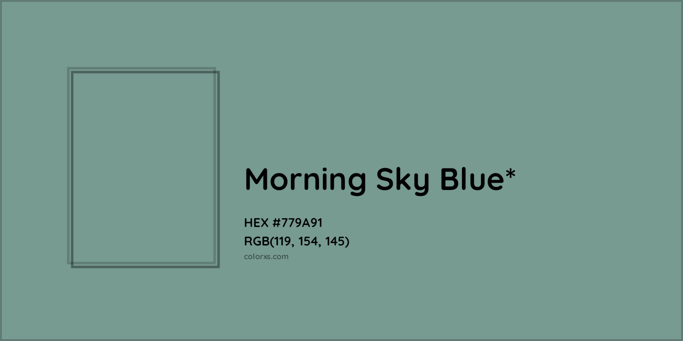 HEX #779A91 Color Name, Color Code, Palettes, Similar Paints, Images