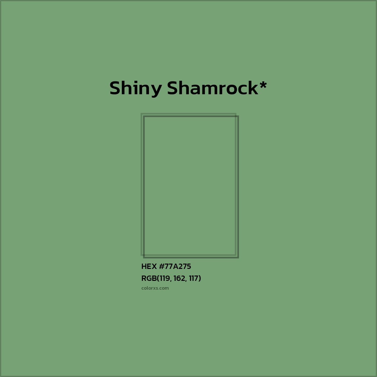HEX #77A275 Color Name, Color Code, Palettes, Similar Paints, Images