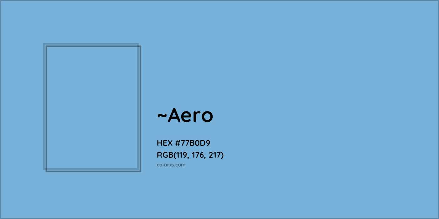 HEX #77B0D9 Color Name, Color Code, Palettes, Similar Paints, Images