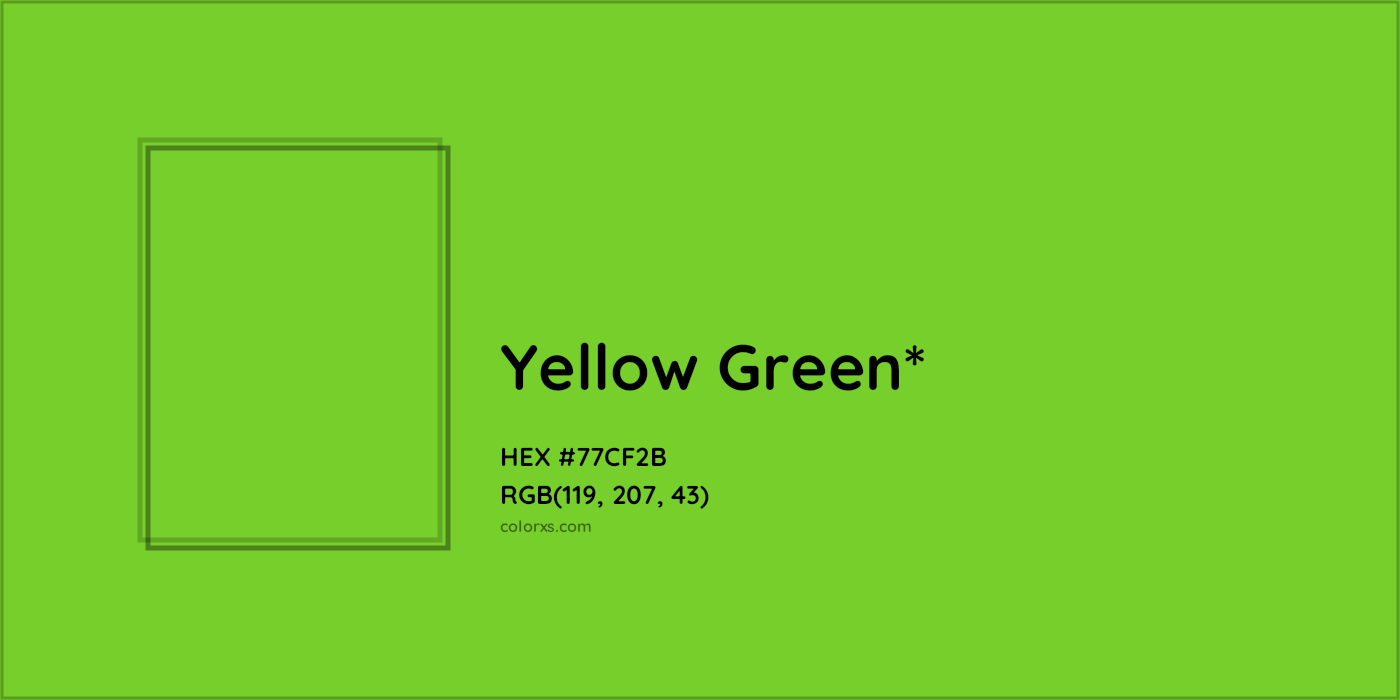 HEX #77CF2B Color Name, Color Code, Palettes, Similar Paints, Images