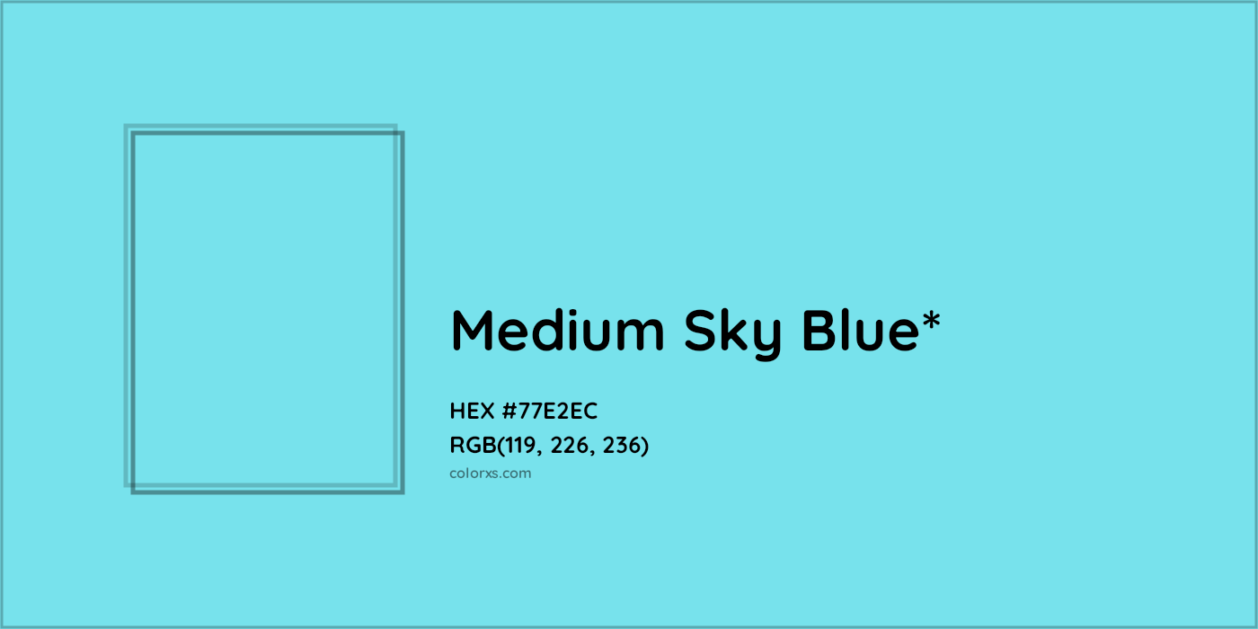 HEX #77E2EC Color Name, Color Code, Palettes, Similar Paints, Images