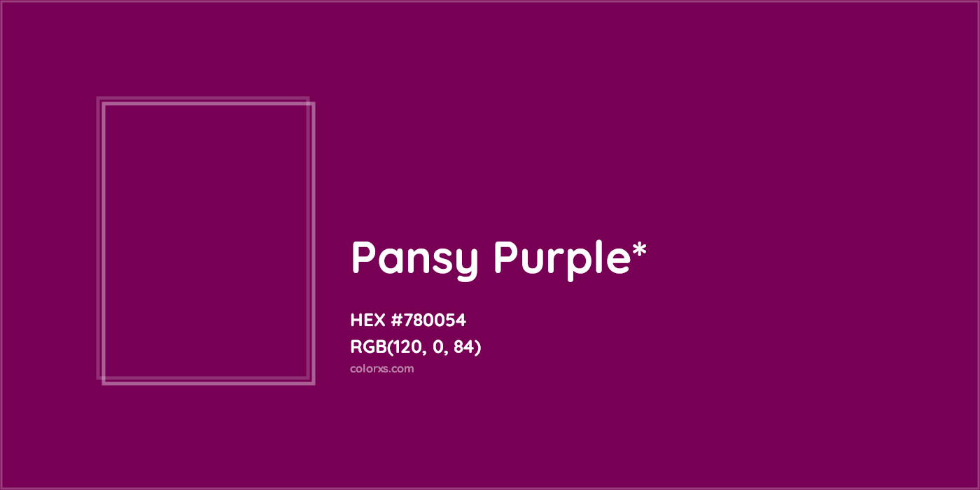 HEX #780054 Color Name, Color Code, Palettes, Similar Paints, Images
