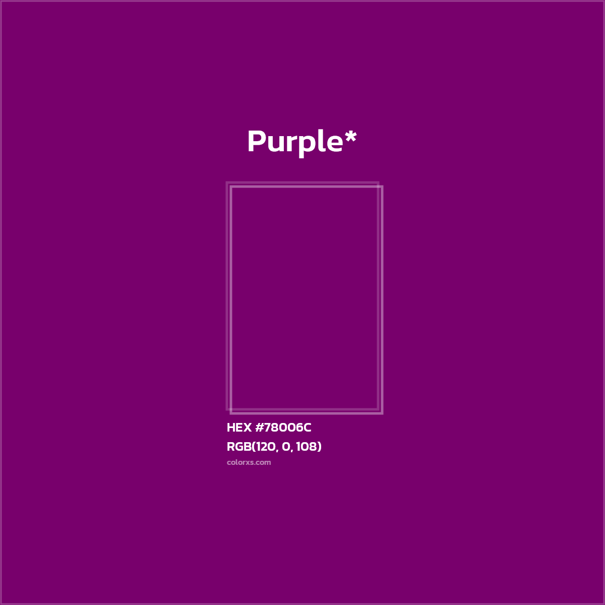 HEX #78006C Color Name, Color Code, Palettes, Similar Paints, Images