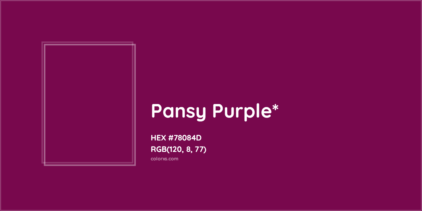 HEX #78084D Color Name, Color Code, Palettes, Similar Paints, Images
