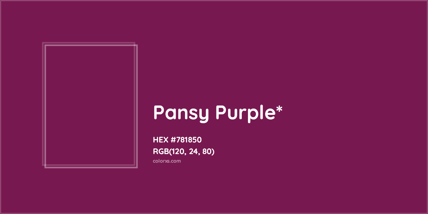 HEX #781850 Color Name, Color Code, Palettes, Similar Paints, Images