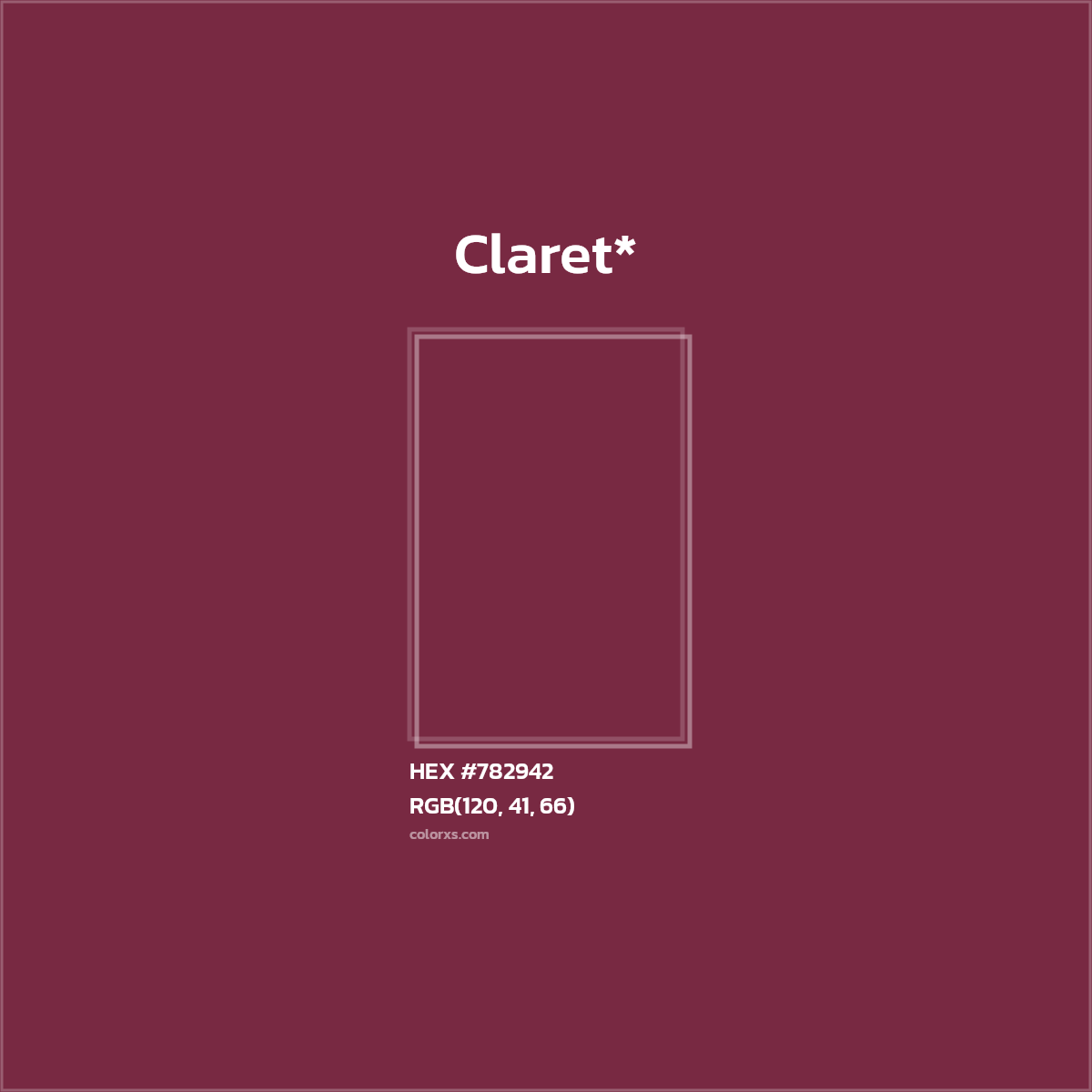 HEX #782942 Color Name, Color Code, Palettes, Similar Paints, Images