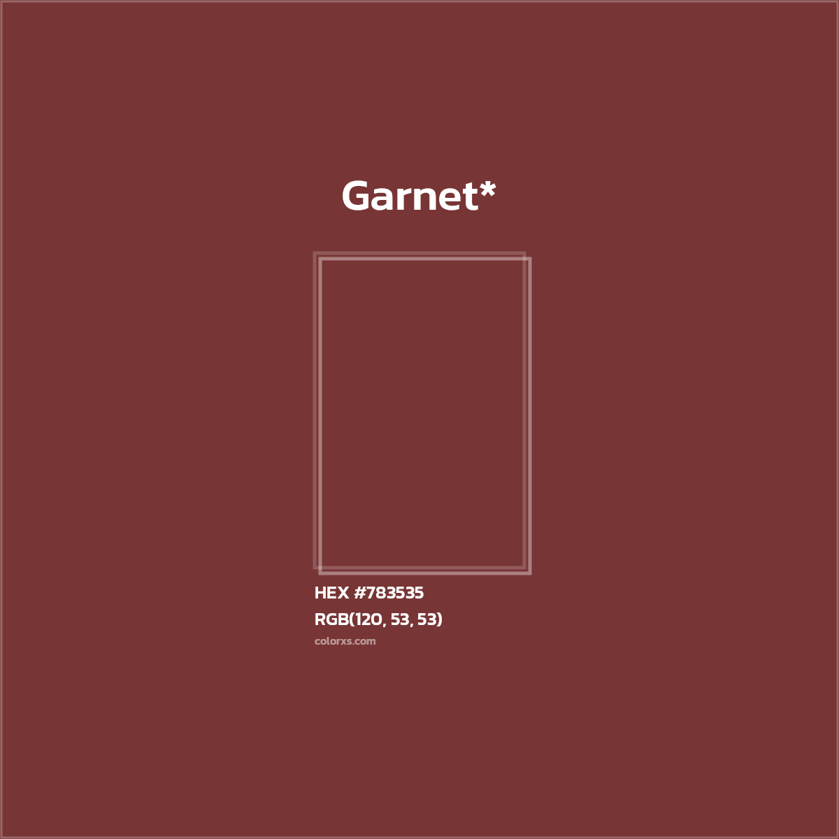 HEX #783535 Color Name, Color Code, Palettes, Similar Paints, Images