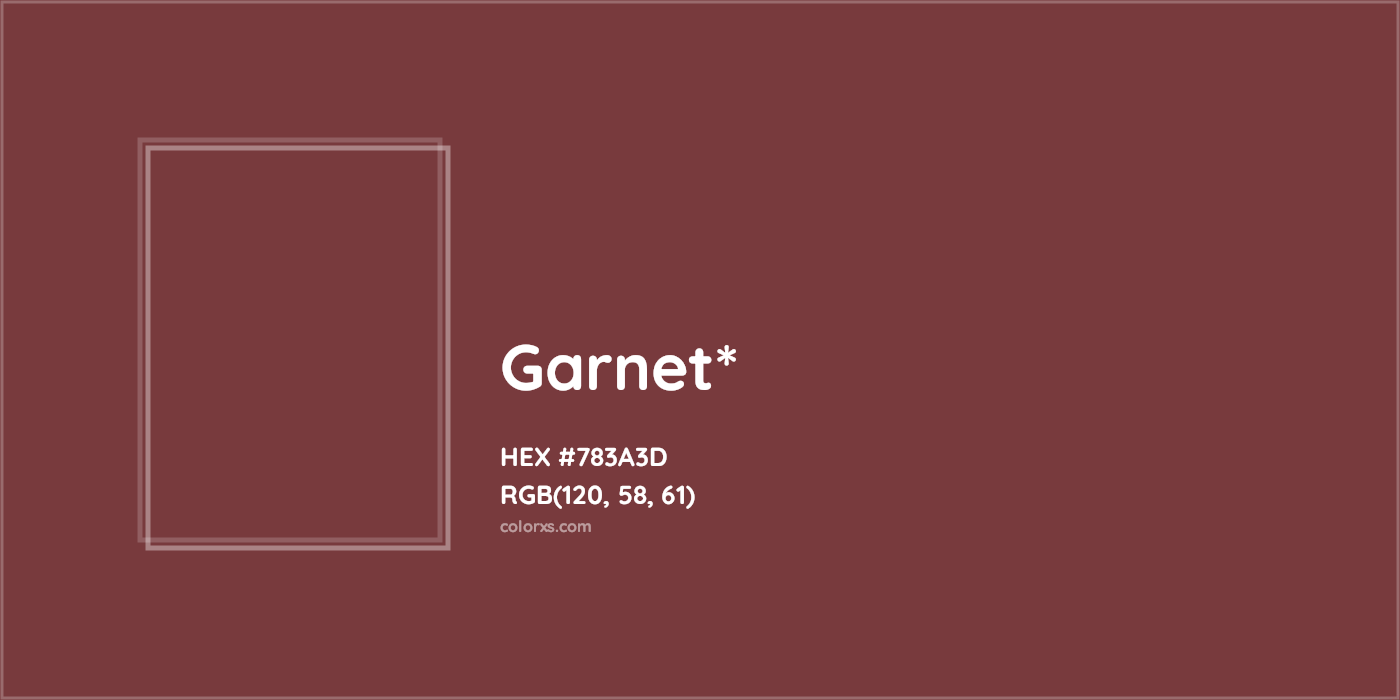 HEX #783A3D Color Name, Color Code, Palettes, Similar Paints, Images